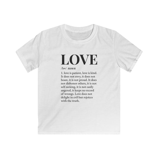 Love defined by 1 Corinthians 13:4-6 - Kids