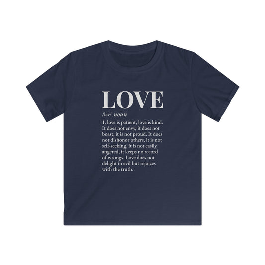 Love defined by 1 Corinthians 13:4-6 - Kids