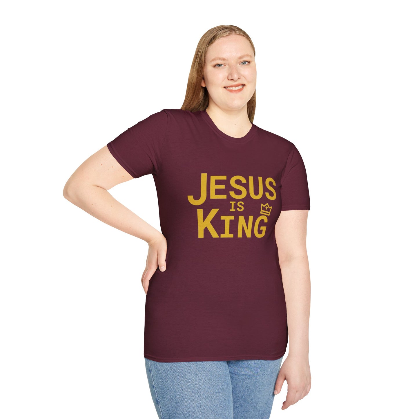 Jesus is King! Unisex Softstyle T-Shirt