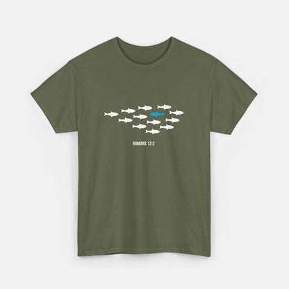 Do not conform to the pattern of this world. Romans 12:2 - Unisex